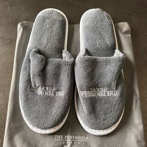 Unused Brand New The Peninsula Tokyo Hotel Slippers